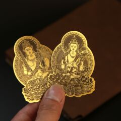 Twelve zodiac guardian gods, native Buddha guardian gods, mobile phone metal stickers, mobile phone stickers, Void Bodhisattva Great Sun Tathagata