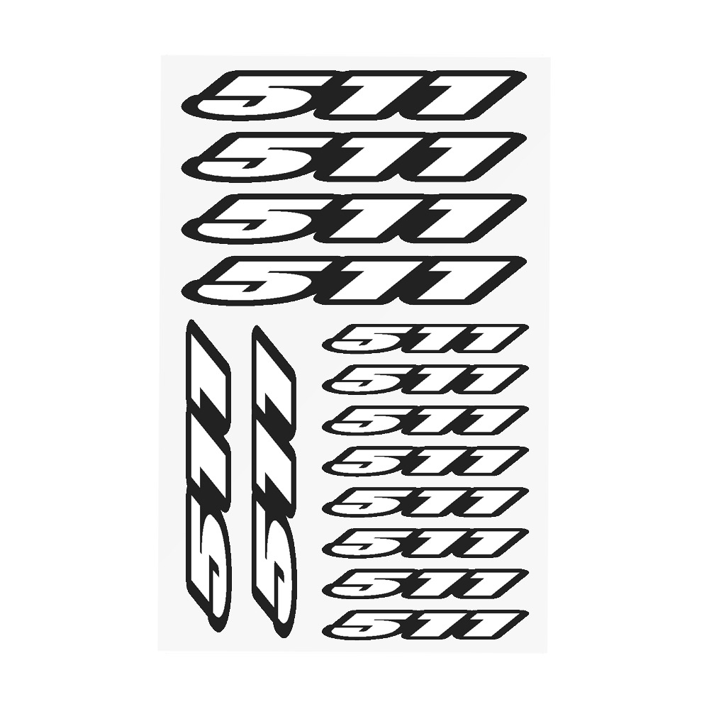 Pegatinas digitales para motocicletas para HUSQVARNA TE 511 SMR 511 TXC 511 Decoración