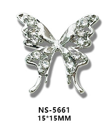 다이아몬드가 있는 NS-5661 실버