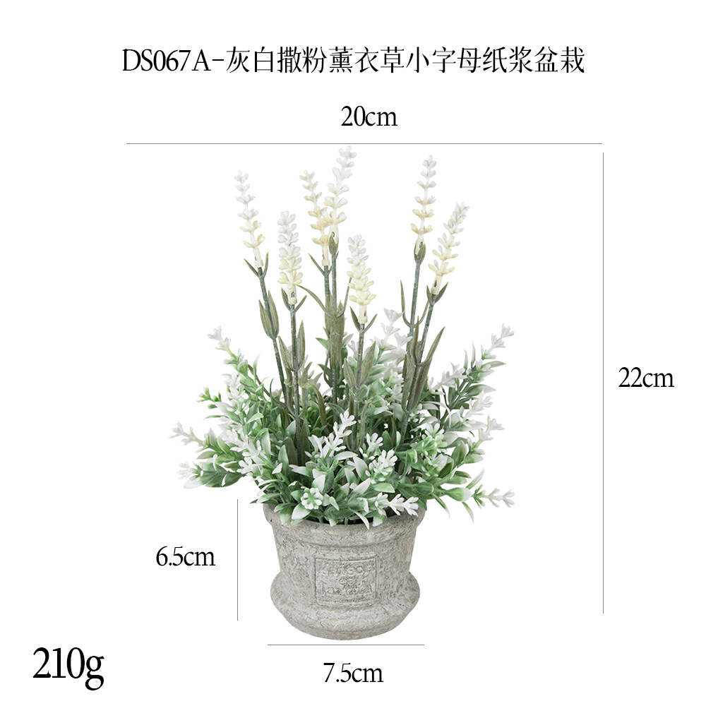 Más de 240 combinaciones populares de macetas con plantas verdes artificiales, decoraciones para el hogar, flores artificiales, bonsáis cilíndricos de pulpa de papel.