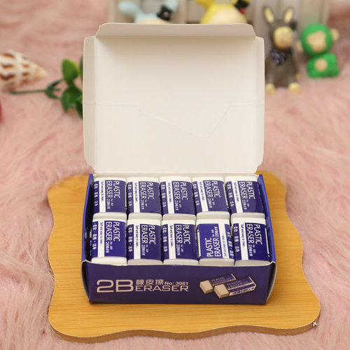 Manufacturer supplies 2B pencil white eraser student exam eraser office sketch art drawing eraser