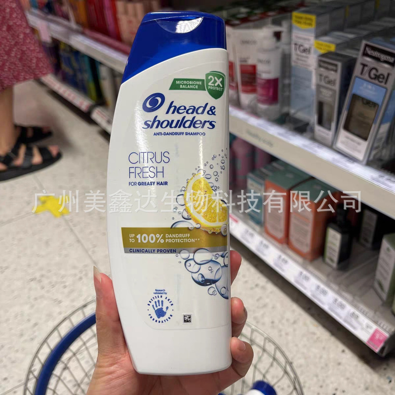 スポット英国 H&S オイルコントロール フケ防止 かゆみ止めシャンプー 400ml|undefined