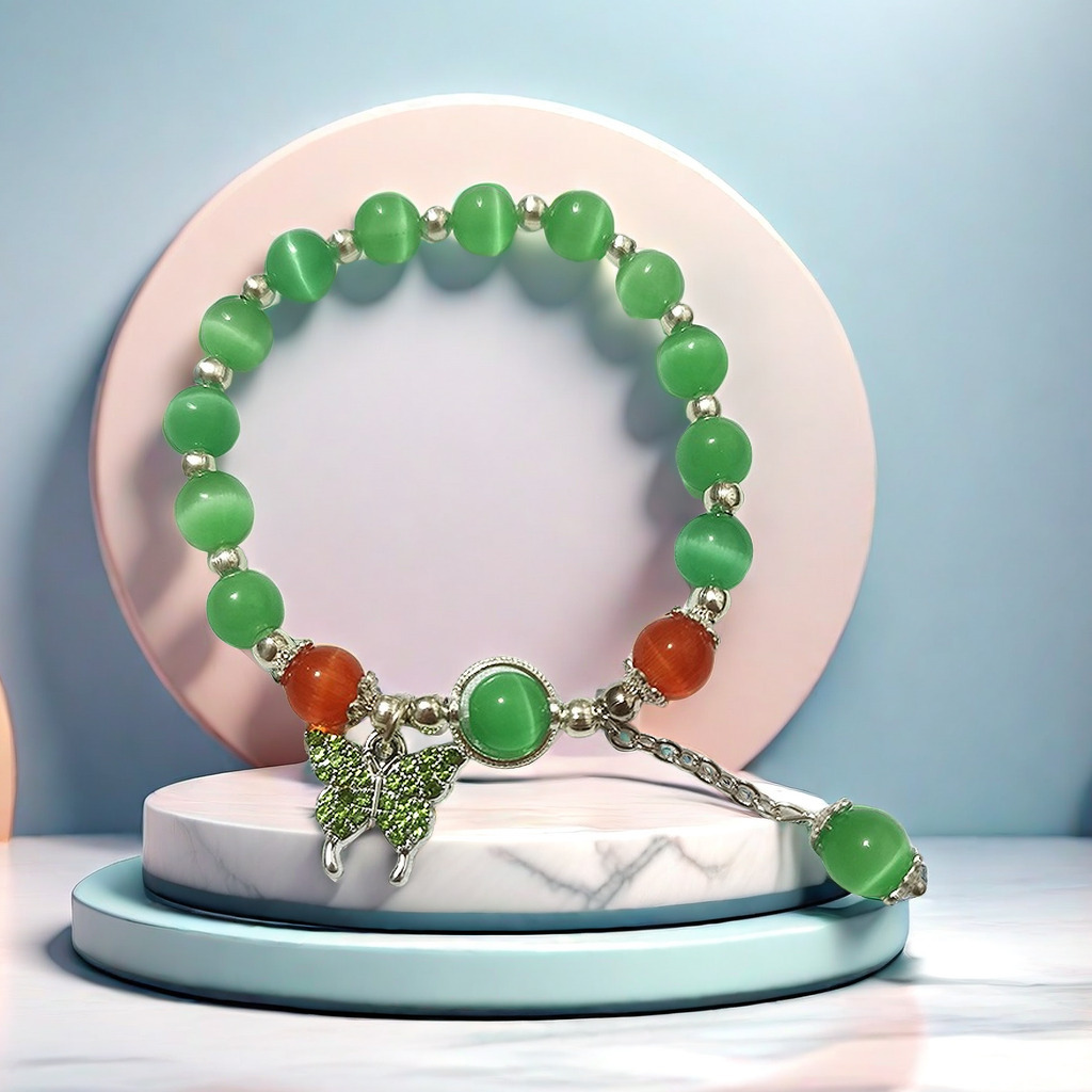 Pulsera de Lirio de los Valles Súper Hada, Promoción Especial 2025, para Mujer, Fresca y Única, Sensación de Alta Gama, Regalo de Pulsera con Cuentas para Mejor Amiga Estudiantil