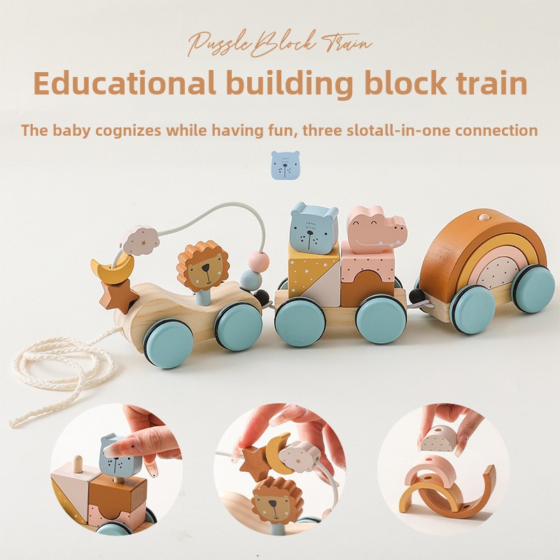 Children's wooden universal cart