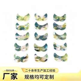 醋酸板蝴蝶结饰品配件DIY手工材料咕卡立体装饰珍珠散珠天然跨境