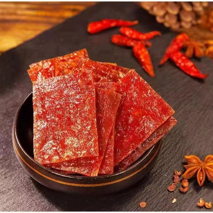 鼎名鑫猪肉脯台湾烤肉脯独立小包装香辣休闲小吃风干肉脯猪肉零食