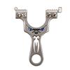 Slingshot stainless steel, powerful precise monster, professional screw with flat rubber bands