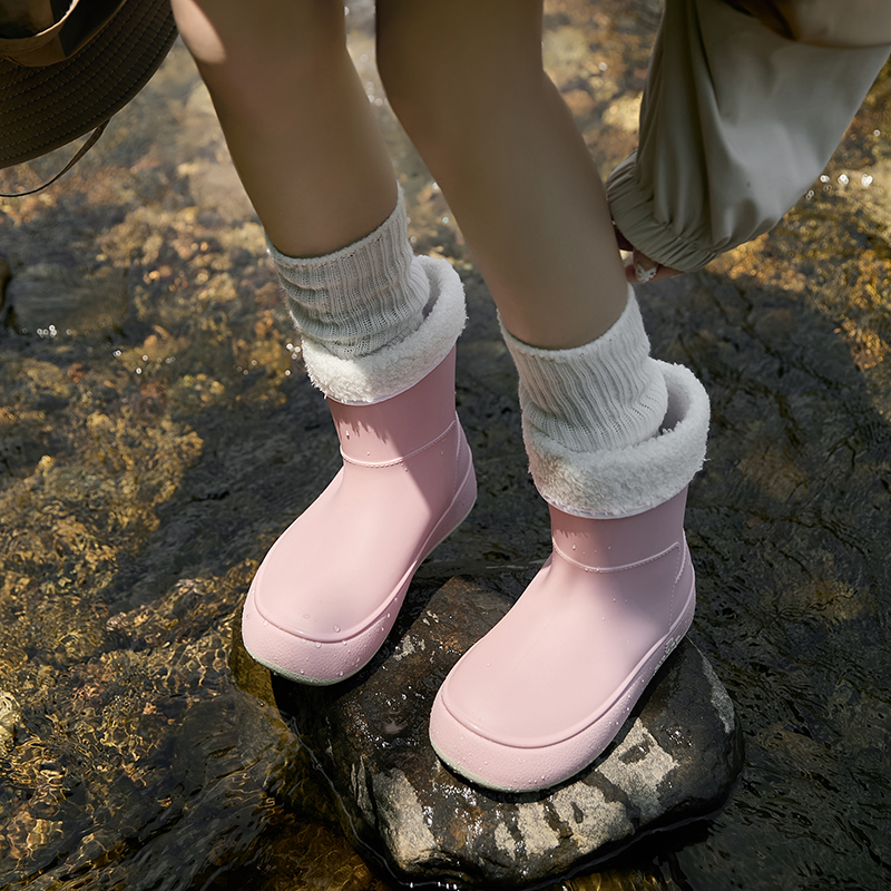 피치 핑크(탈부착 가능한 벨벳 커버 포함) | 두 사이즈 크게 선택하세요