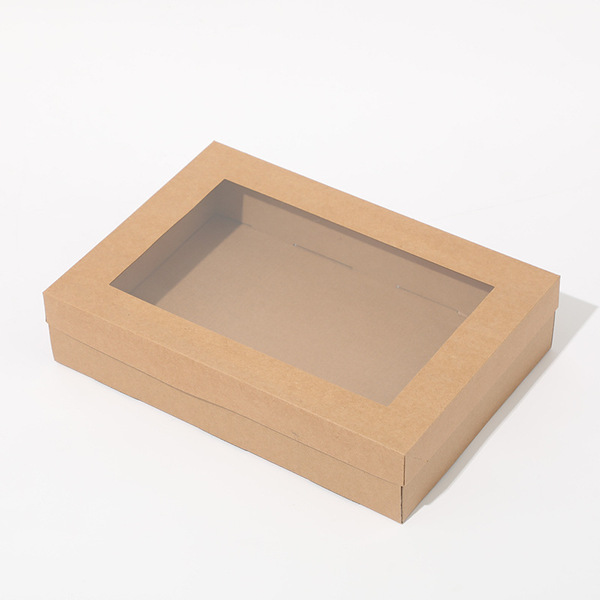 Manufacturer direct sales corrugated kraft paper world lid box…