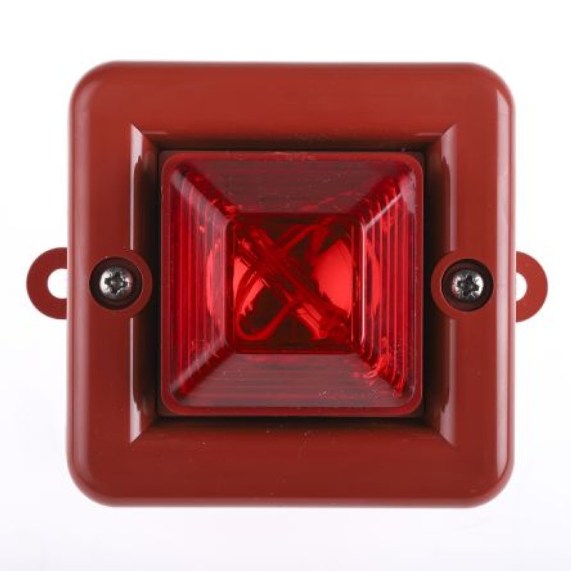 SON4AC230R/R e2s 声光报警器230V交流 红色灯罩IP66交流