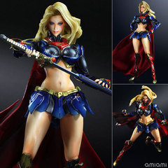 漫動坊アニメPA改漫画版VARIVANT女性スーパーマン可動箱入りフィギュア人形