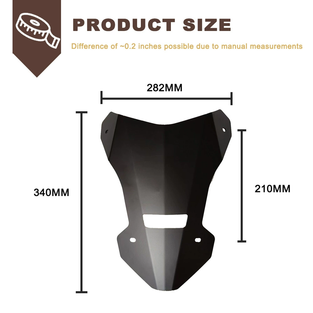 Windshield Windshield Deflector for Honda CRF1000L Africa Twin CRF 1000 L