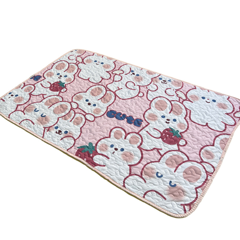 New Menstrual Mattress for Female Students' Dormitory, Leak-Proof Menstrual Pad with Cotton Padding, Washable Period Pad