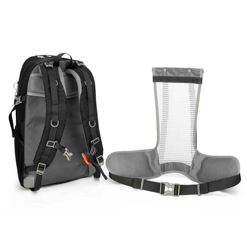 Mochila de Montañismo Suspendida 40L de Malla y Poliéster, Impermeable, Resistente al Desgaste para Deportes al Aire Libre image 4