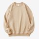 Bulk Batch-Kuyuanwai 350g Ao Grain Velvet Crewneck Wei Yi fleece-lined Wei Yi Loose Light Plate Solid Color Kuyuanwai