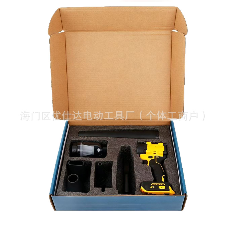 New cross-border DW model dust remover, dual-use blower and vacuum cleaner, lithium battery-powered multi-functional car vacuum cleaner