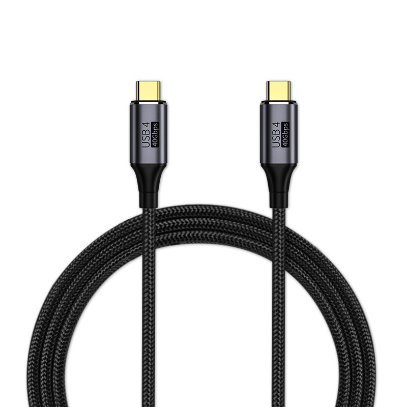 Usb4 Data Cable Type-C to Usbc Compatible with Thunderbolt 3 Full-Featured 8K60Hz Type-C40Gb Data Cable Usb4 Data Cable Type-C to Usbc Compatible with Thunderbolt 3 Full-Featured 8K60Hz Type-C40Gb Data Cable