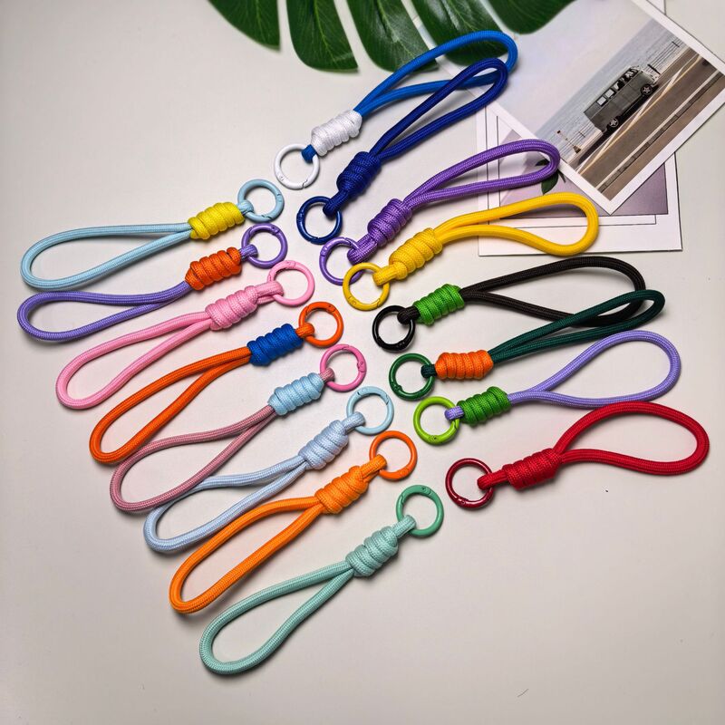 Trendy Mobile Phone Wrist Strap, Short and Lightweight Keychain Strap, Trendy Accessory Strap, Id Card Strap