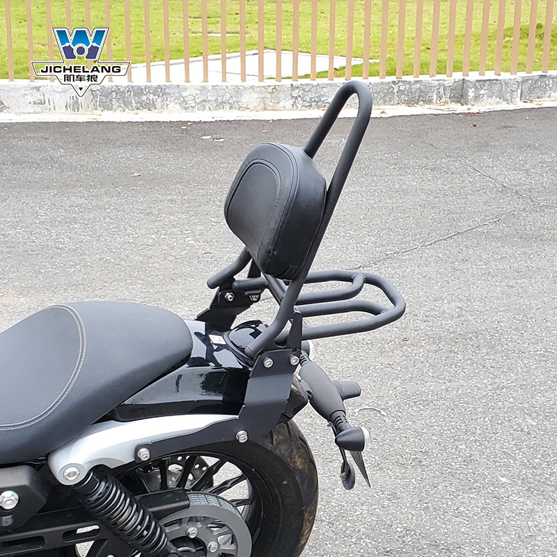Benda – Motorcycle Backrest Tail Motorcycle frame - jinjila-300-curved-backrest-tail-rack