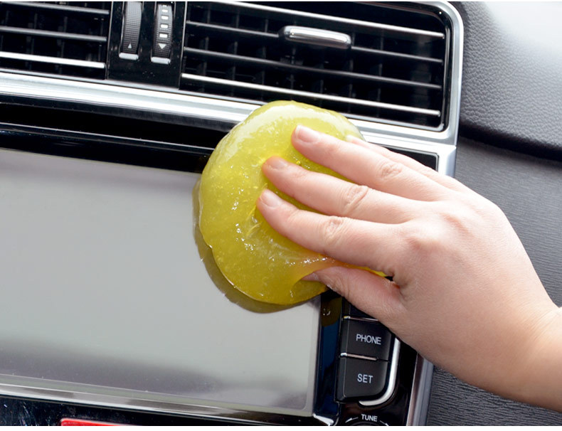 Cleaning Soft Rubber Automotive Products Interior Dust Removal Dust Mud Inside Car Cleaning Air Outlet Dust Sticking Ash Artifact