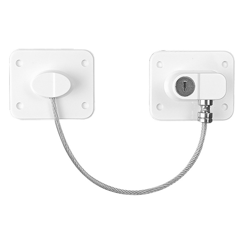 Bloqueo multifuncional para niños Bloqueo de ventana corredizo de metal Bloqueo antirrobo para bebés y ancianos para el hogar Bloqueo de seguridad para refrigeradores