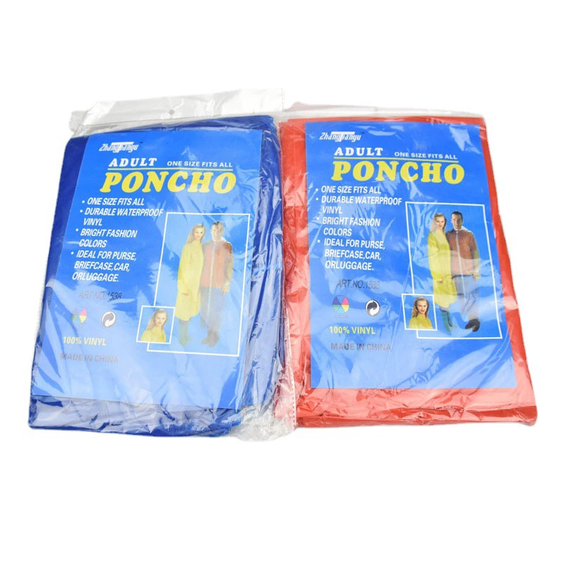 Travel raincoat for swimming, increased thickness, wholesale