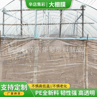Agricultural windproof greenhouse film thickened rain-proof waterproof greenhouse film transparent thickened po vegetable planting insulation film