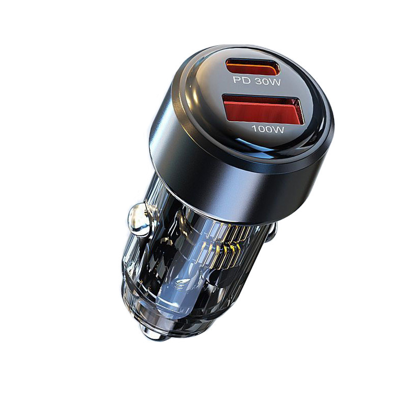 Car Beauty 車の充電器 30W Apple 15P 車のシガーライター変換プラグ 100W 超高速充電に適しています|undefined