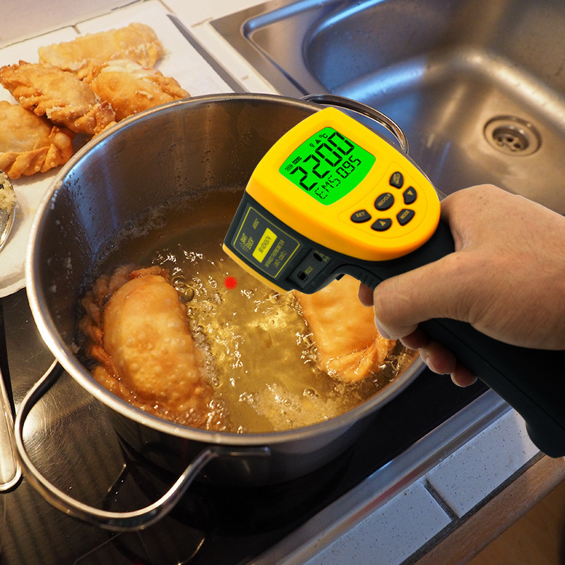 希玛（SMART SENSOR）AR892+红外测温仪油温水温空调地暖温度计