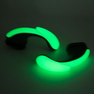 Factory Direct Shark Slippers Luminous Fishfin Slippers Shoe Flower Removable Shoe Buckle Accessories Accessories Mold Drops