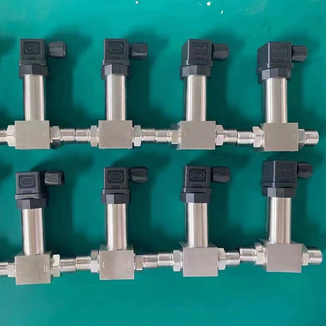 Пьезорезистивный датчик давления, датчик дифференциального давления, датчик давления внешнего вида Hirschmann, выход 4-20 мА