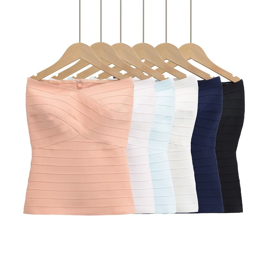 Summer sexy fitted elastic elastic bandage