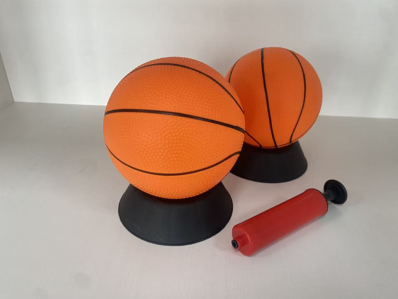 PVC bate de baloncesto juguetes inflables para niños pequeños deportes balón elástico para bebés en interiores al por mayor
