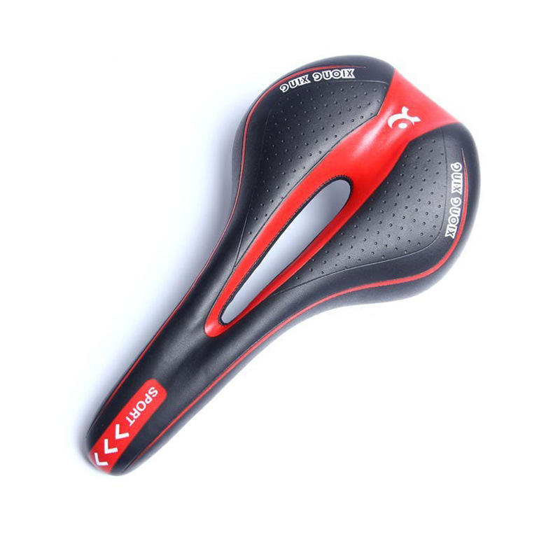 Mejorado xiongxing sillín bicicleta de montaña cojín del asiento hueco plegable accesorios para bicicletas equipo