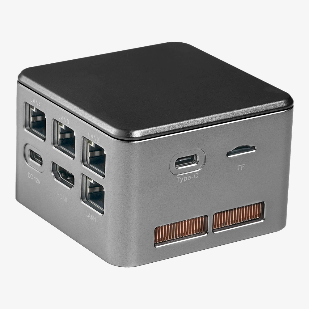 N5105 Mini Хост 2.5G4 сетевой порт R1 Mini Карманный мягкий маршрутизатор MINI PC