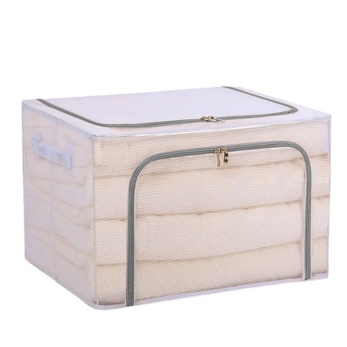 Transparent PVC clothing storage box large size clothes waterproof household toy storage box quilt folding hundred cloth box