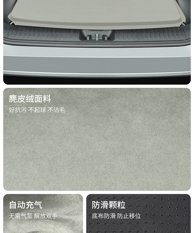 Toyota Platinum 3X Car Mattress Inflatable Bed Rear Seat Sleeping Pad Trunk Sleeping Gadget Car Accessories Modification Parts
