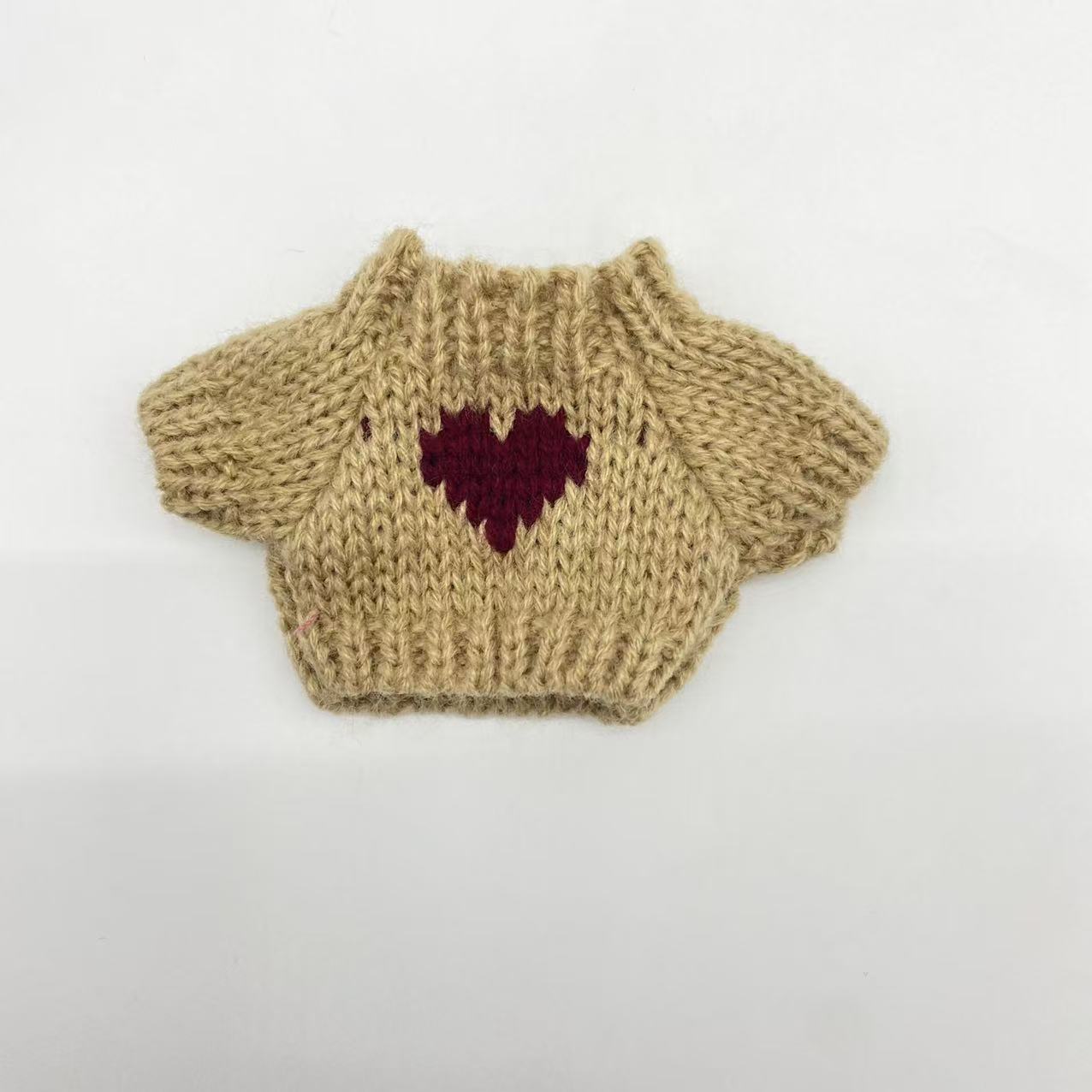 Light khaki love heart