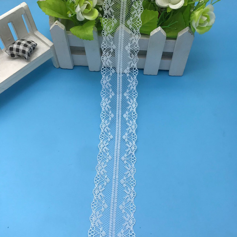 厂家现货批发无弹花边4CM宽蕾丝花边箱包鞋袜DIY服装辅料