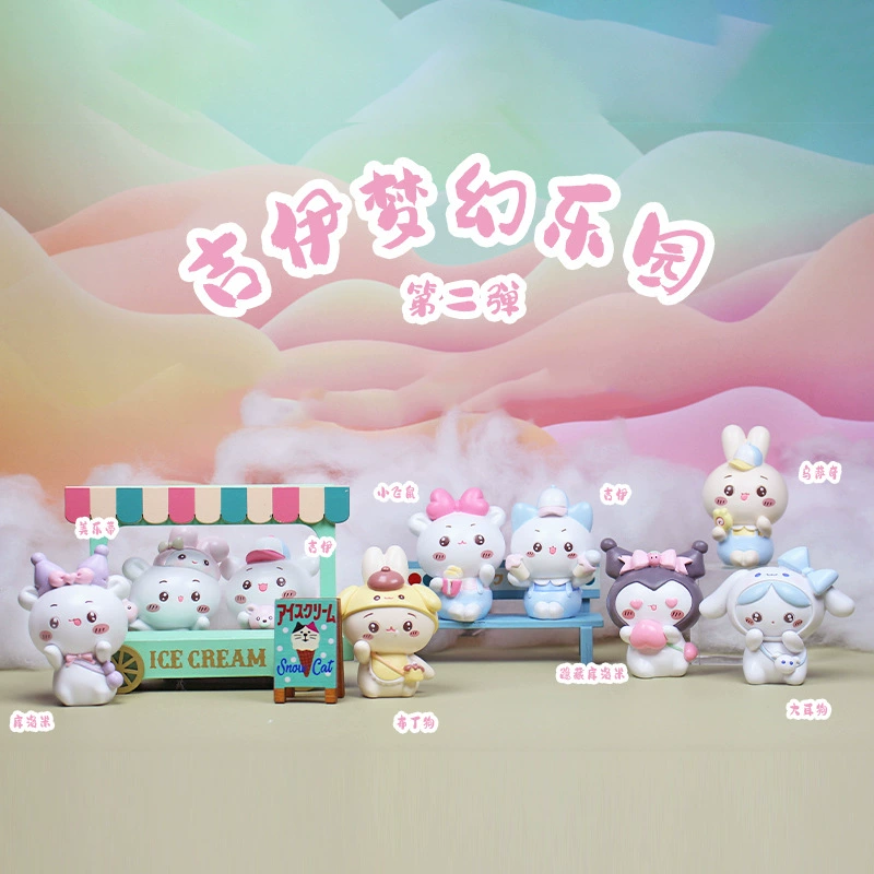 Неизвестная коробка смолыFigure (Kawai) Волшебная девочка Коллекция, случайный мини-набор, различные тематики