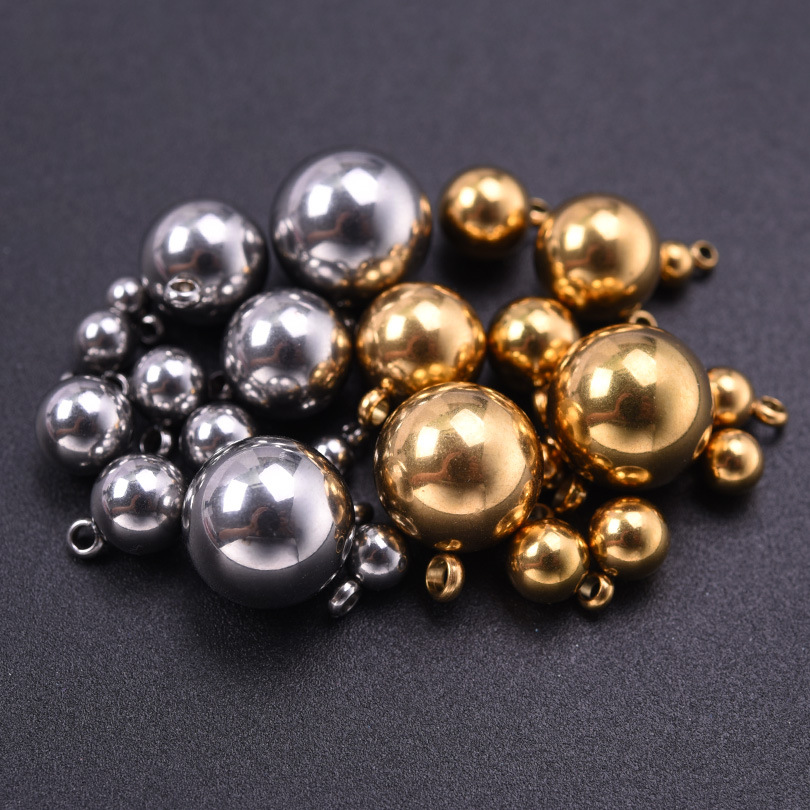 2g Weight Pendant Jewelry Making Type Diameter 10mm, Diameter 6 mm, Diameter 8mm Jewelry Making Size 18K Gold Plated Plating Material DIY Jewelry Accessories Classification 1 Piece Quantity 304 Stainless Steel Material Round Pattern Simple Style Style 1 Piece Diameter 10mm Diameter 6 Mm Diameter 8mm 304 Stainless Steel 18K Gold Plated Round Pendant 6
