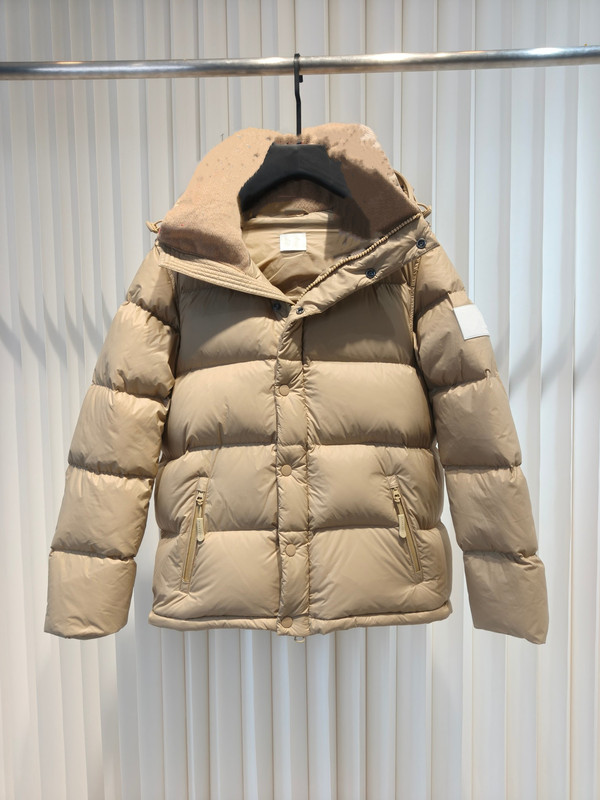 毒家版本南油高货巴家B家25新版脱袖一代黑红格纹男女连帽羽绒服|undefined
