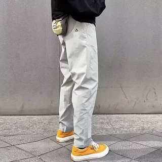 三角标冲锋裤男款春秋美式软壳cleanfit速干三防户外休闲运动长裤