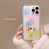 Прозрачный, пастельно-розово-голубой монстр