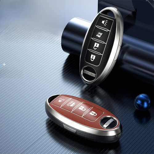 Suitable for Xianyi key bag / Tiannai / Qidu / Xiaoke / Qijun 14th generation car key cases TPU leather texture shell