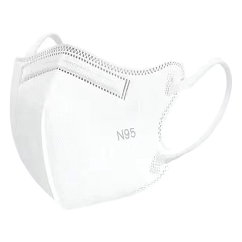 kn95 mask children's 3d baby breathable five-layer protective independent packaging primary school student White mask wholesale
