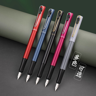 Hero Pen E501 Pupil Pen Metal Ming Tip F Iridium Pen Business Office Group Buying Stationery Wholesale