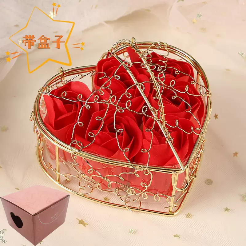 婚礼装饰 香皂花厂家母亲节礼物 送女友玫瑰花 婚庆 女神节礼物
