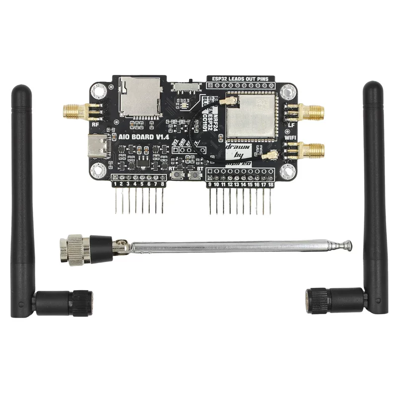 WIFI тройной расширительный модуль NRF24+ESP32 мультимодуль расширения