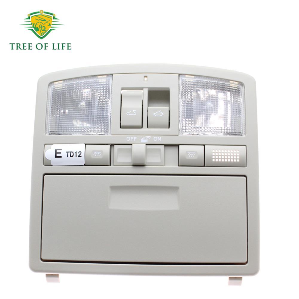 TD1169970H75 para Mazda 6 lámpara de consola superior con interruptor de techo solar gris